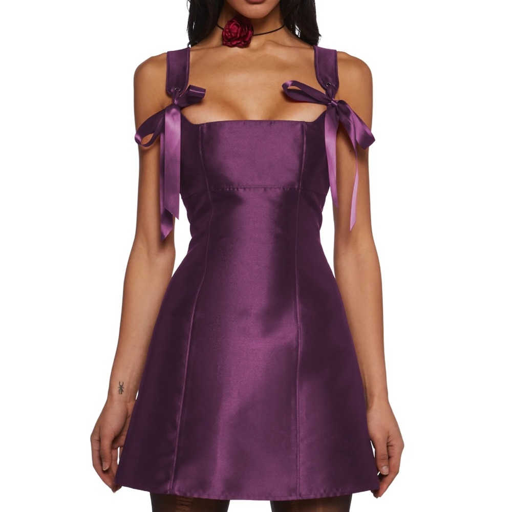Elegant Purple Dress